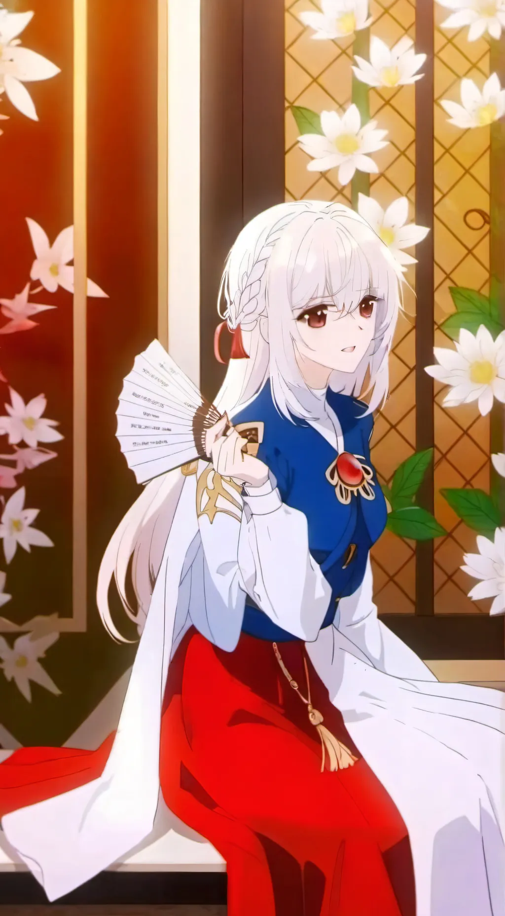 ai character: mina background