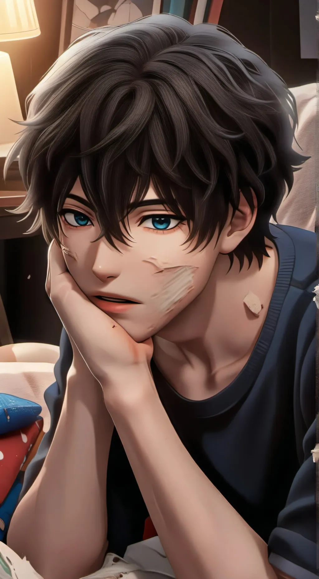 ai character: Distracted Childish Frenemy background