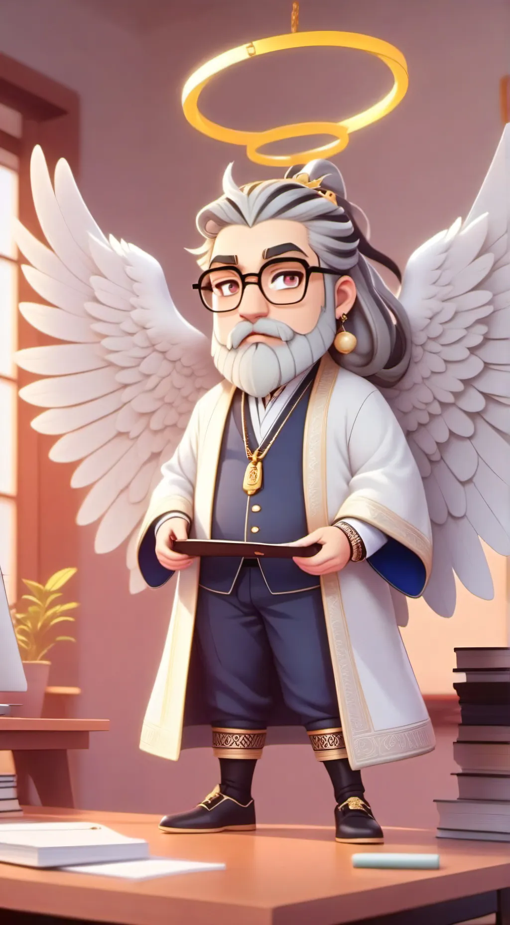 ai character: Mini Mel background