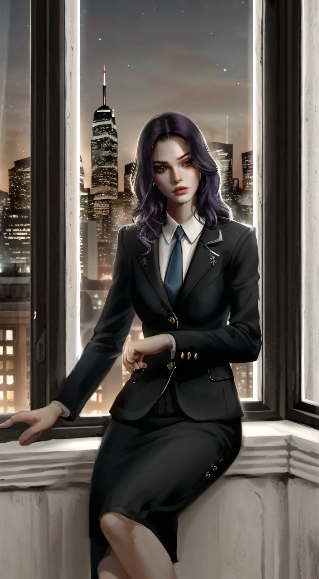 ai character: Myra Bourn background