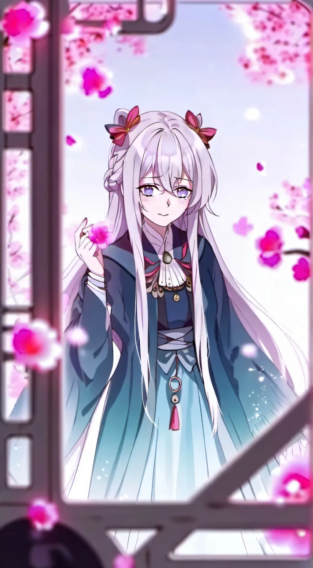 ai character: iahomia background