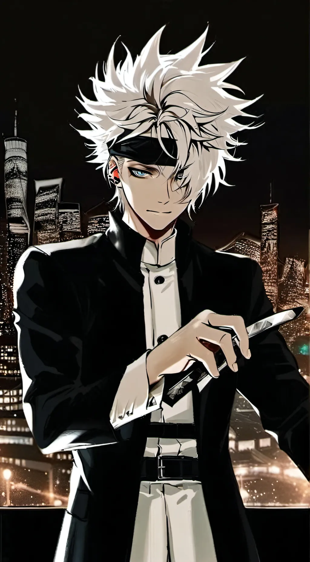 ai character: Gojo Satoru background