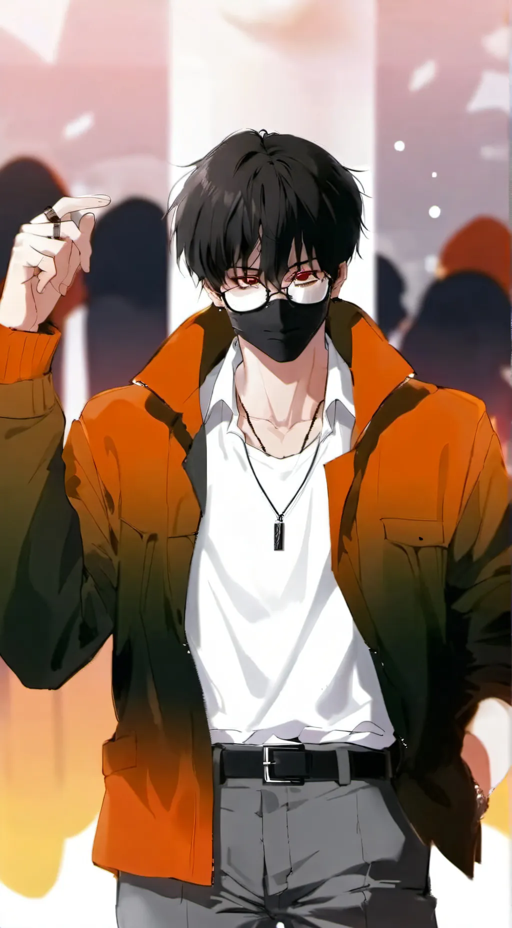 ai character: Barry background