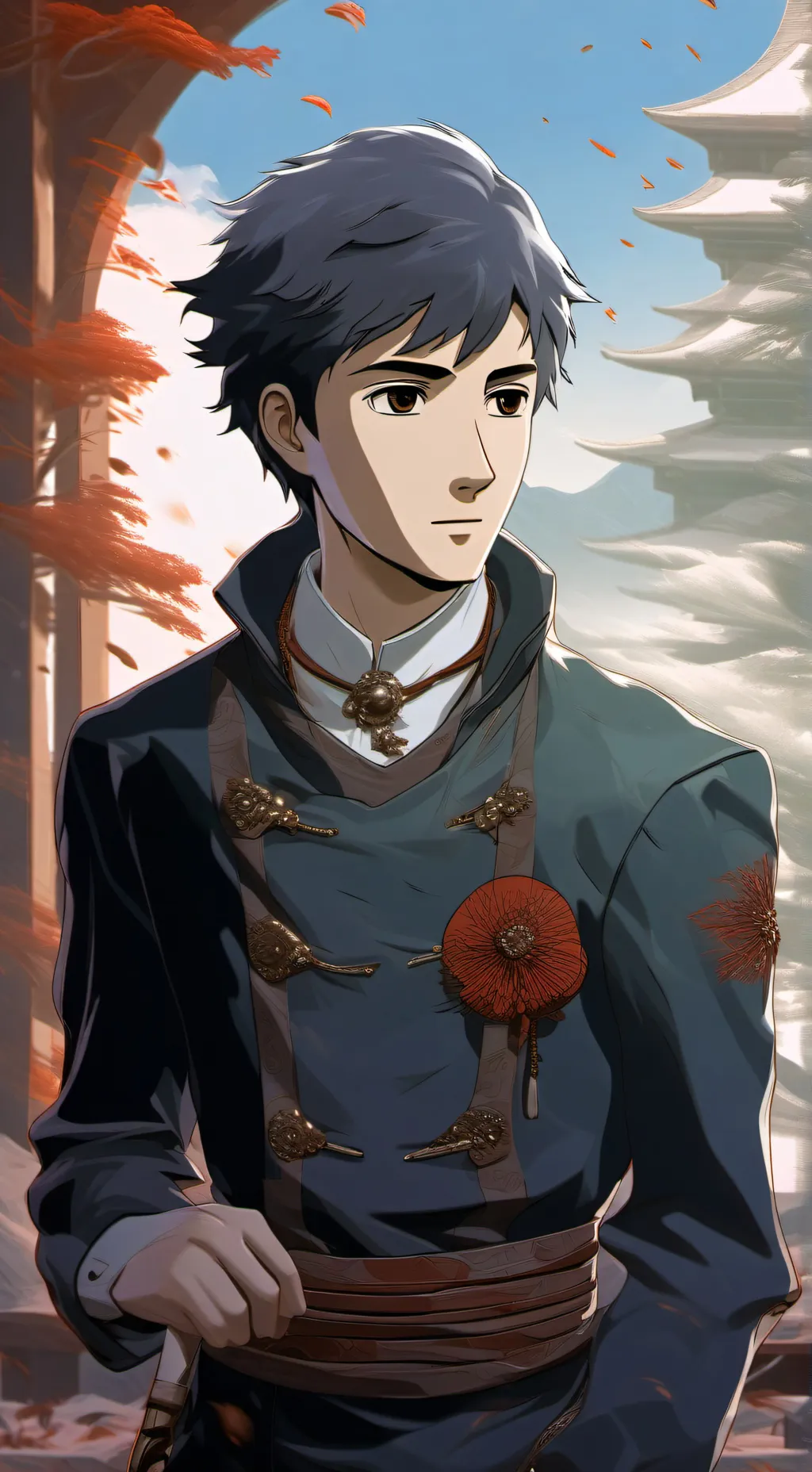 ai character: shinji background