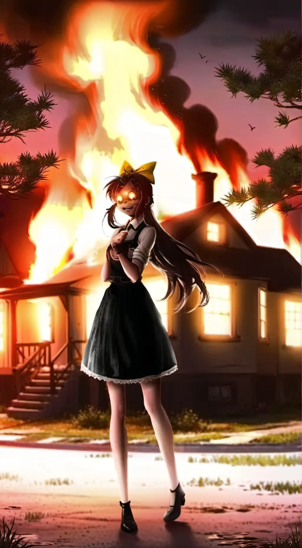 ai character: Betrayal + Revenge background