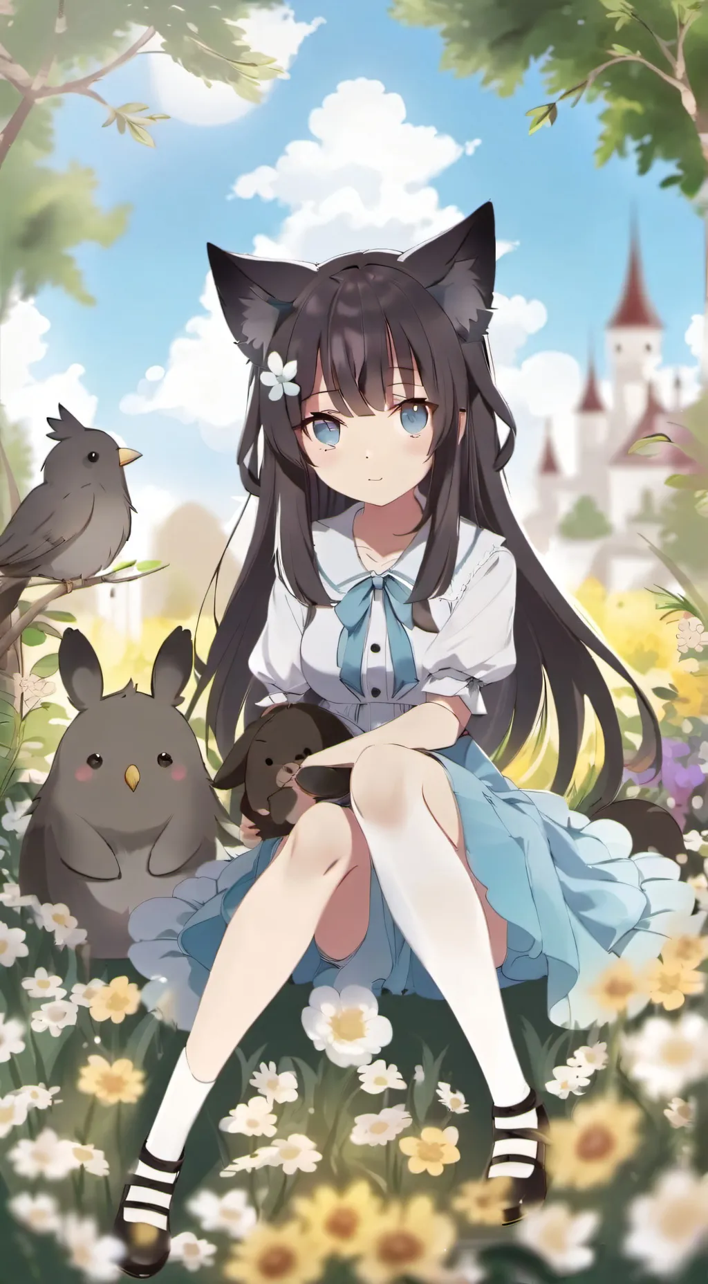 ai character: соня background