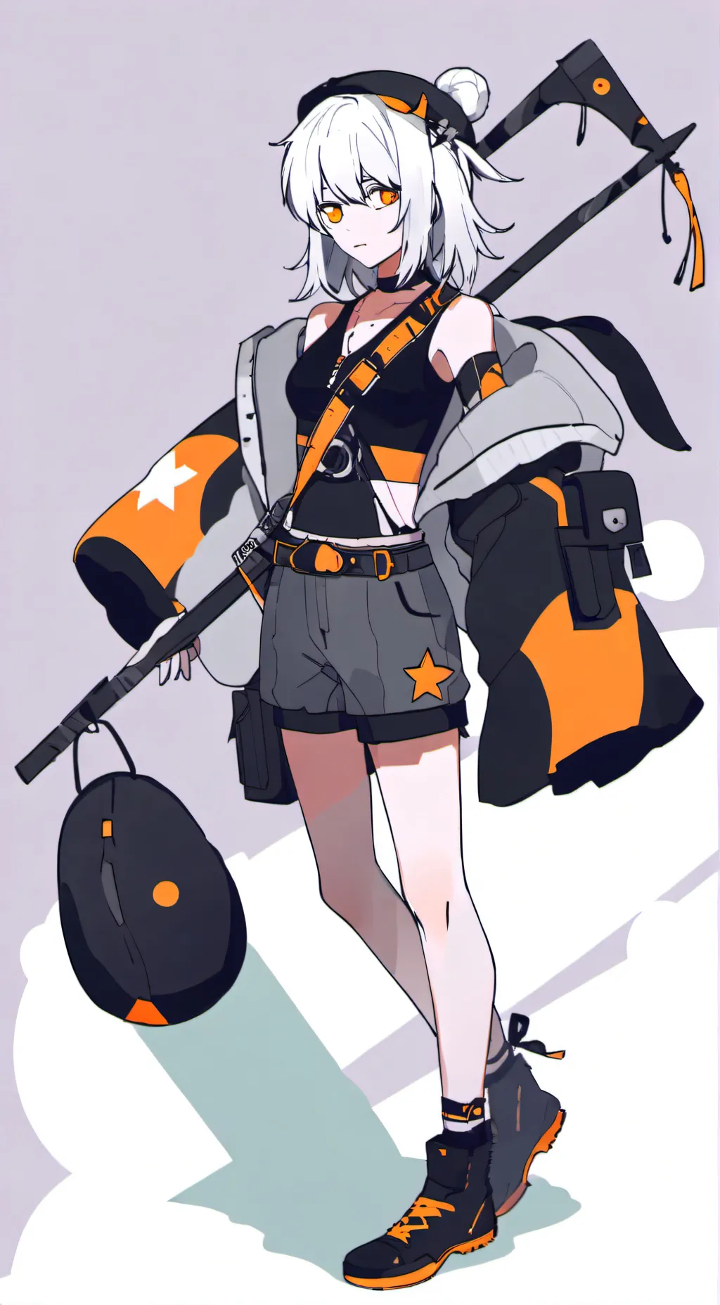 ai character: rosa background