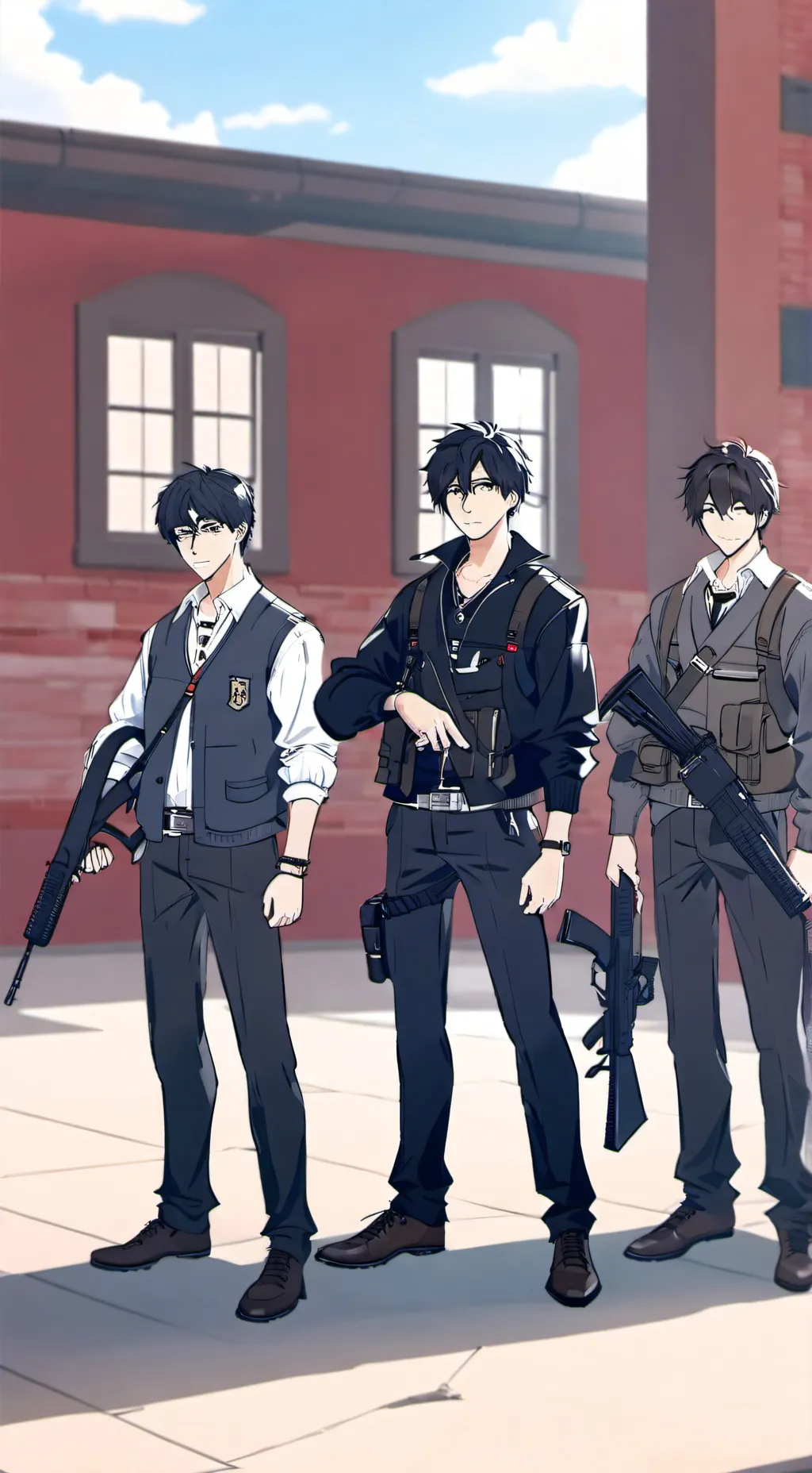 ai character: a airsoft war background