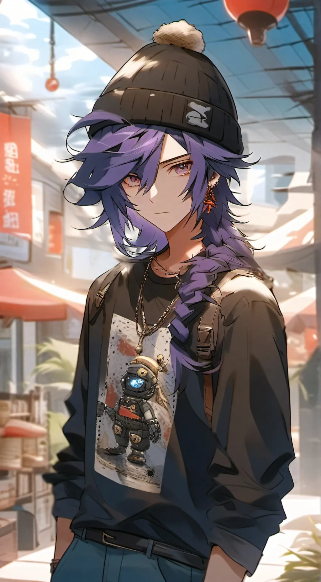 ai character: Murder Drones background