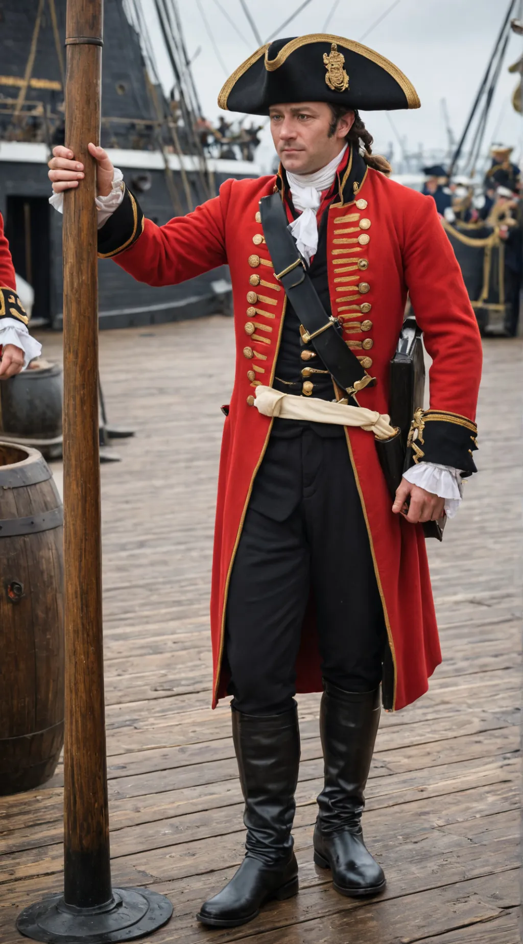 ai character: geroge  background