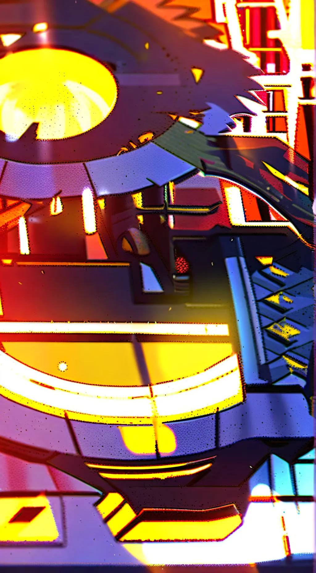 ai character: ULTRAKILL meeting  background