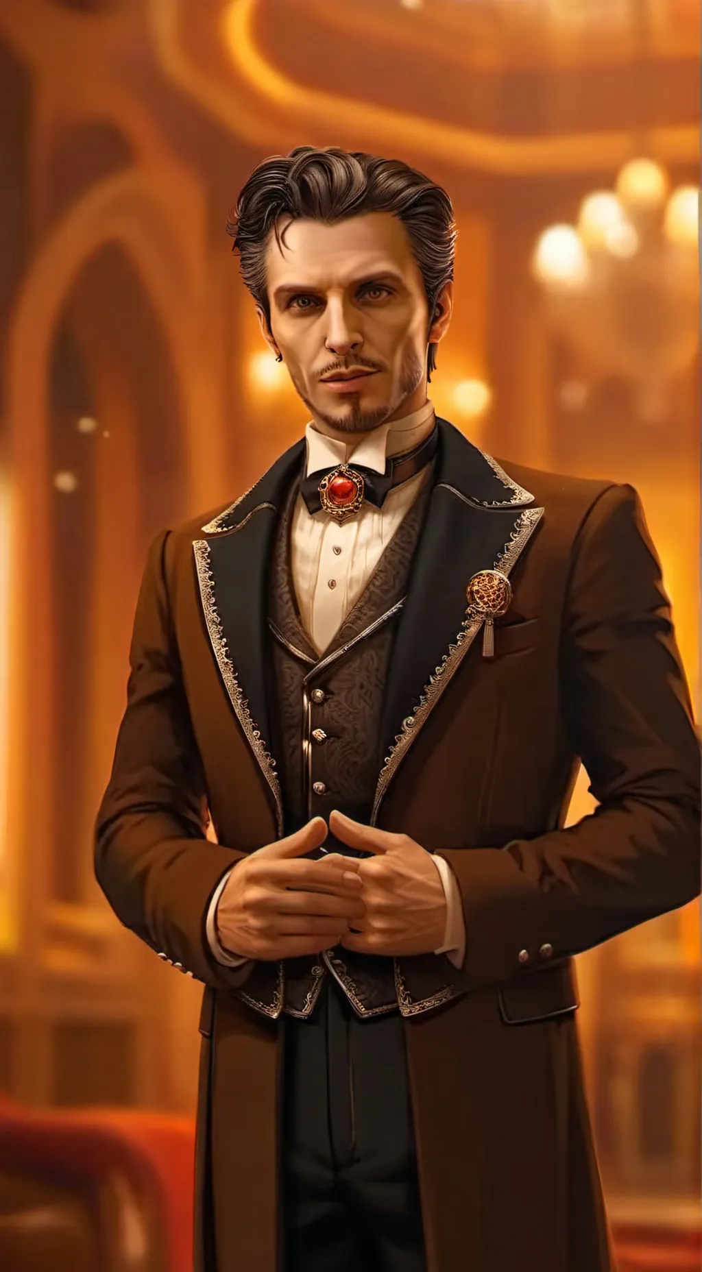 ai character: Kristof Lazaar  background