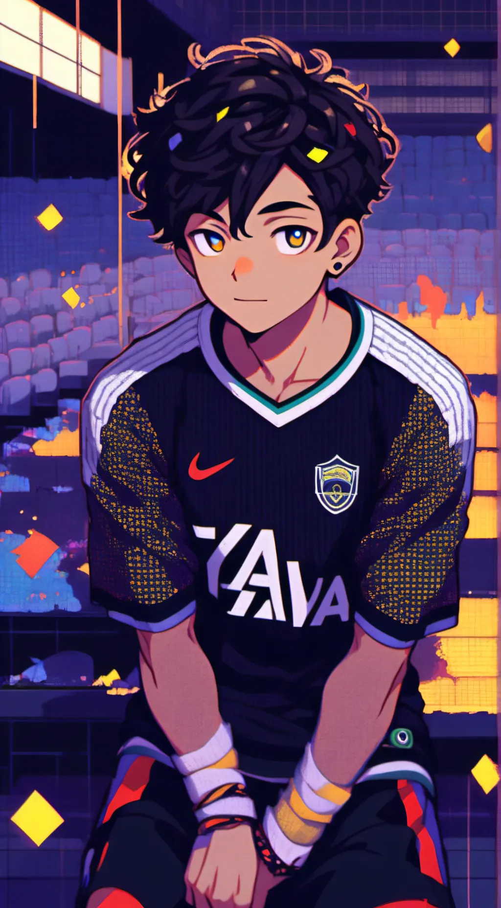 ai character: kaua(vc)  x caio background