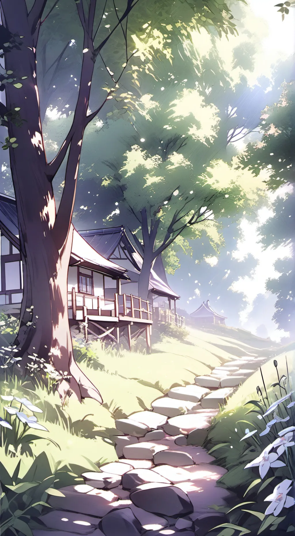 ai character: Трава background