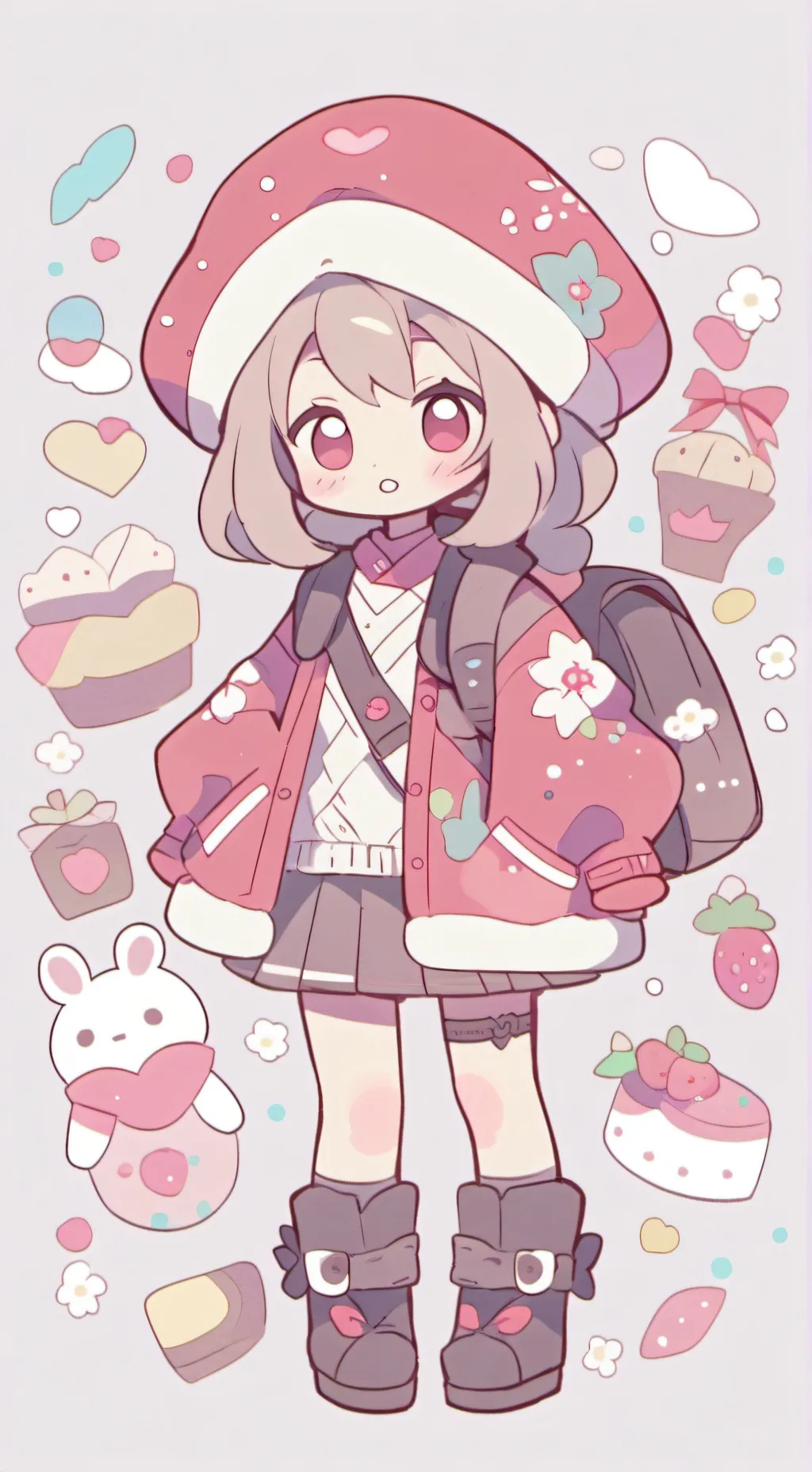 ai character: DW SBLINGS background