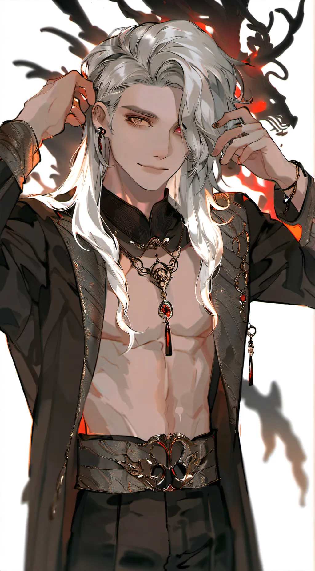 ai character: ♡Sanemi- Adult♡ background