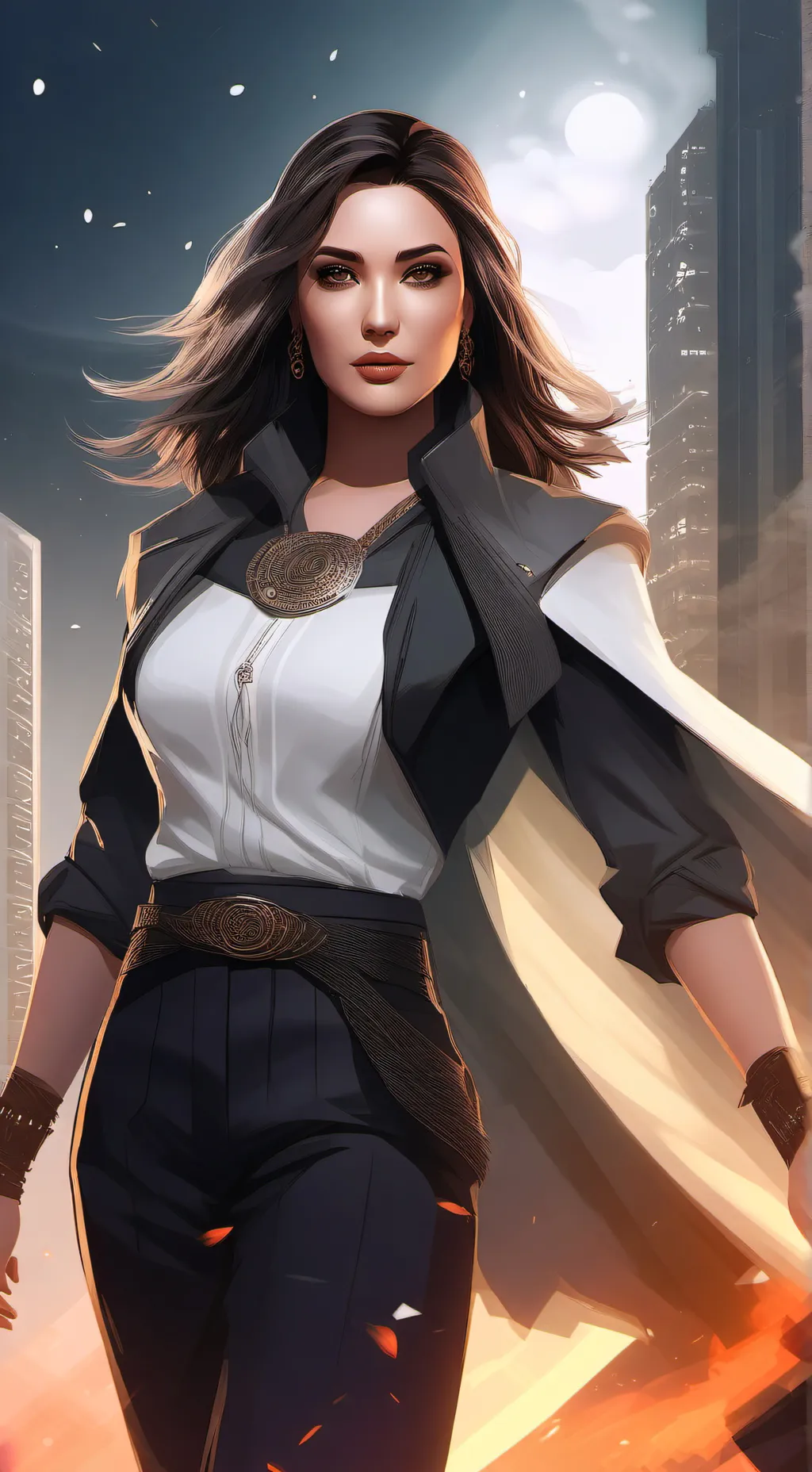 ai character: SU sad background