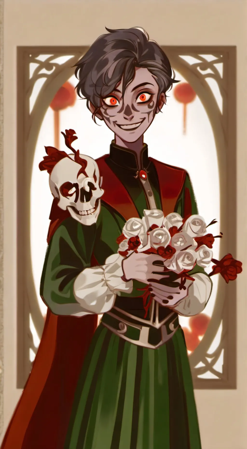 ai character: Alastor  background