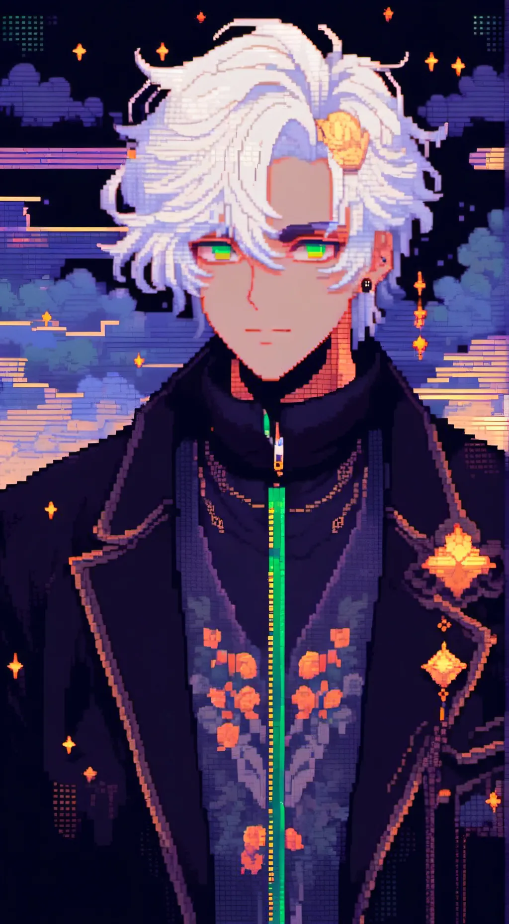 ai character: ~Zander~ background