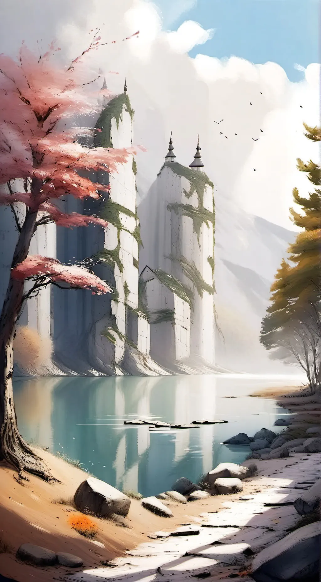 ai character: mundo de fantasía background