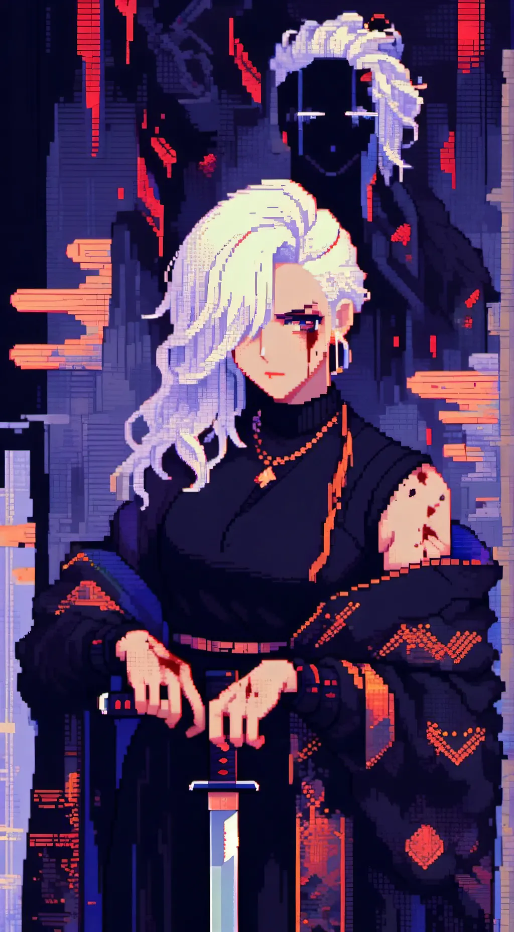 ai character: blood ivy background