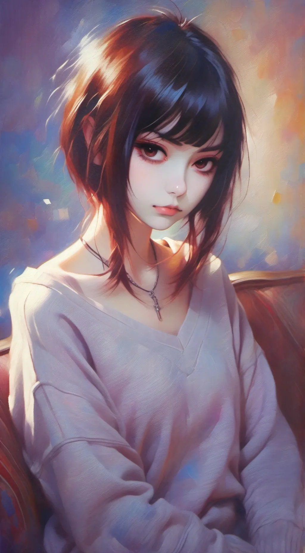 ai character: LIA background