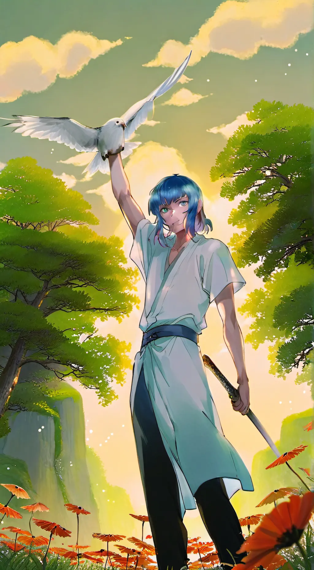 ai character: amor secreto  background