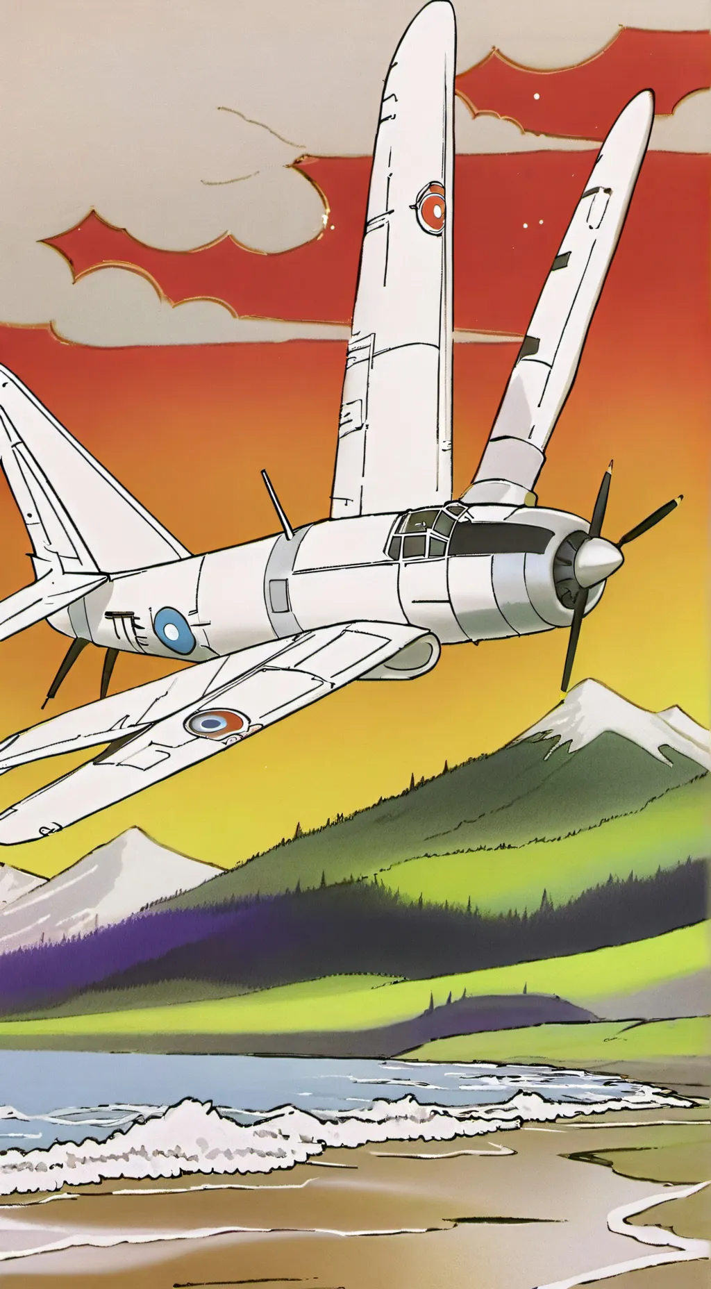 ai character: Titan A E background