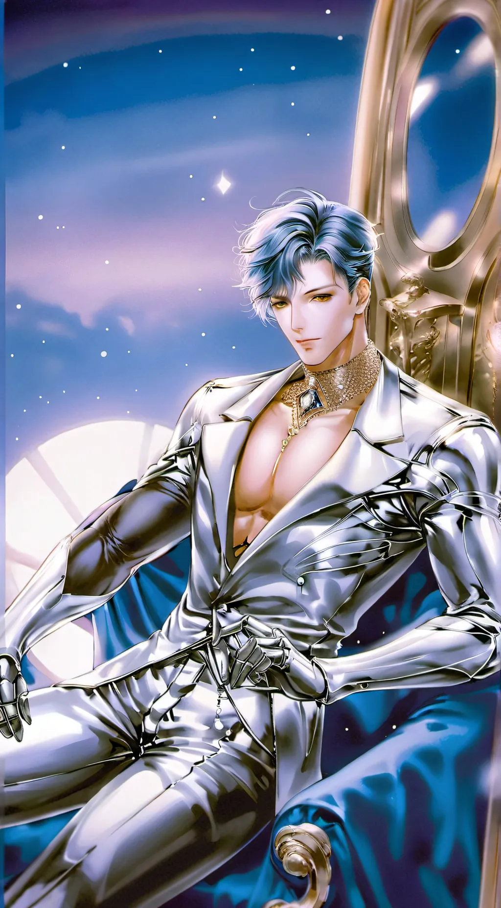 ai character: Cyborg  background