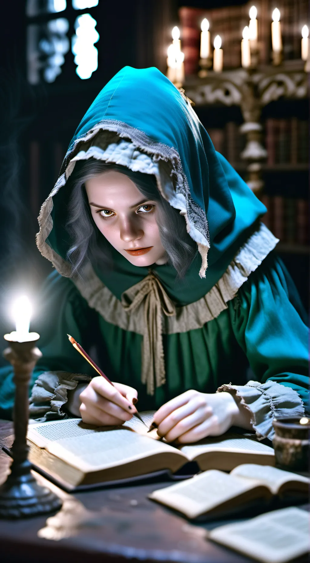 ai character: rose  background