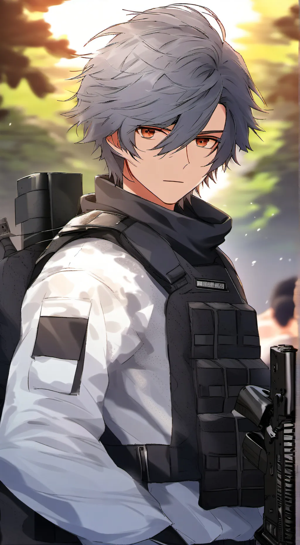 ai character: ★Scp guard★ background