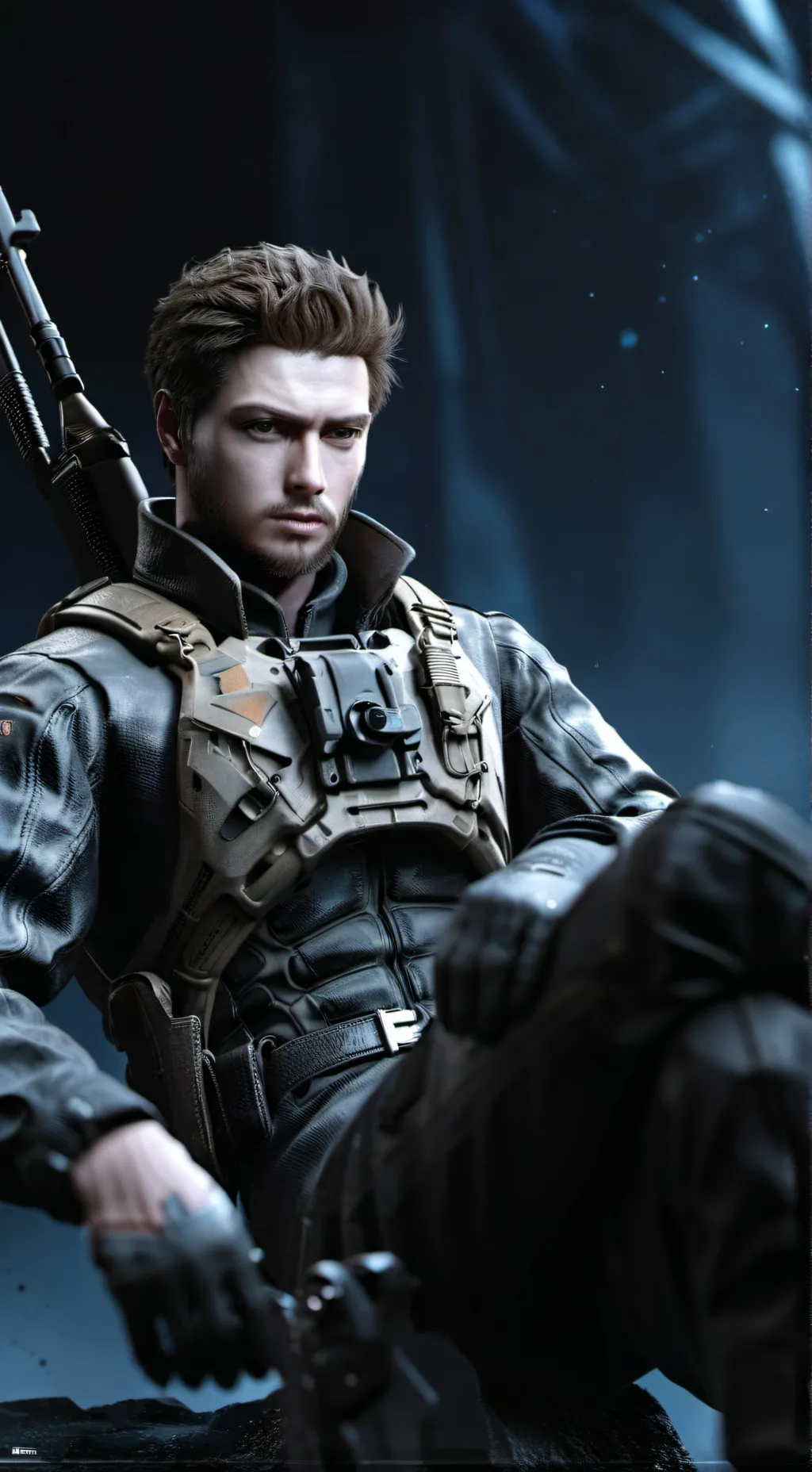 ai character: Piers Nivans background