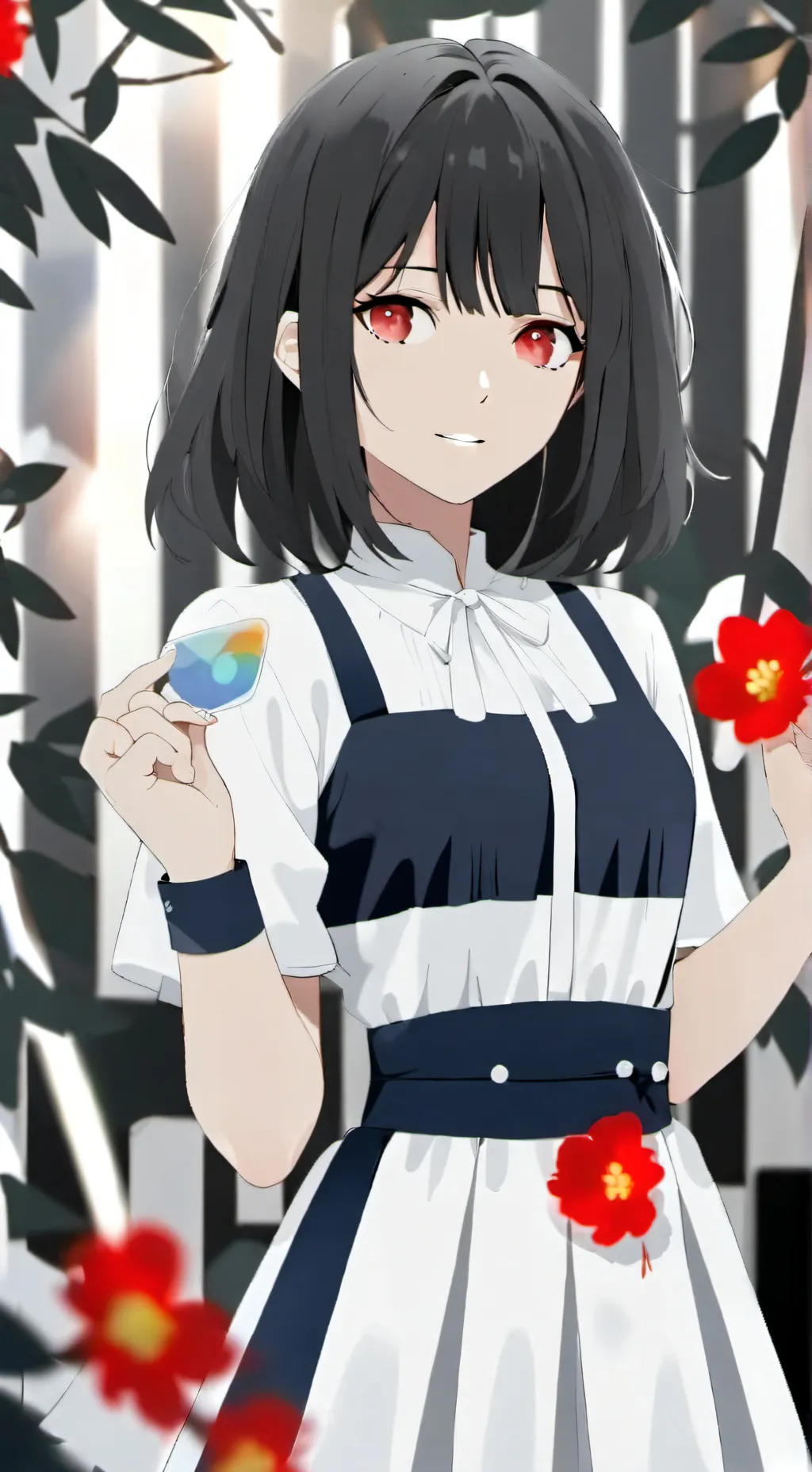 ai character: celeste background