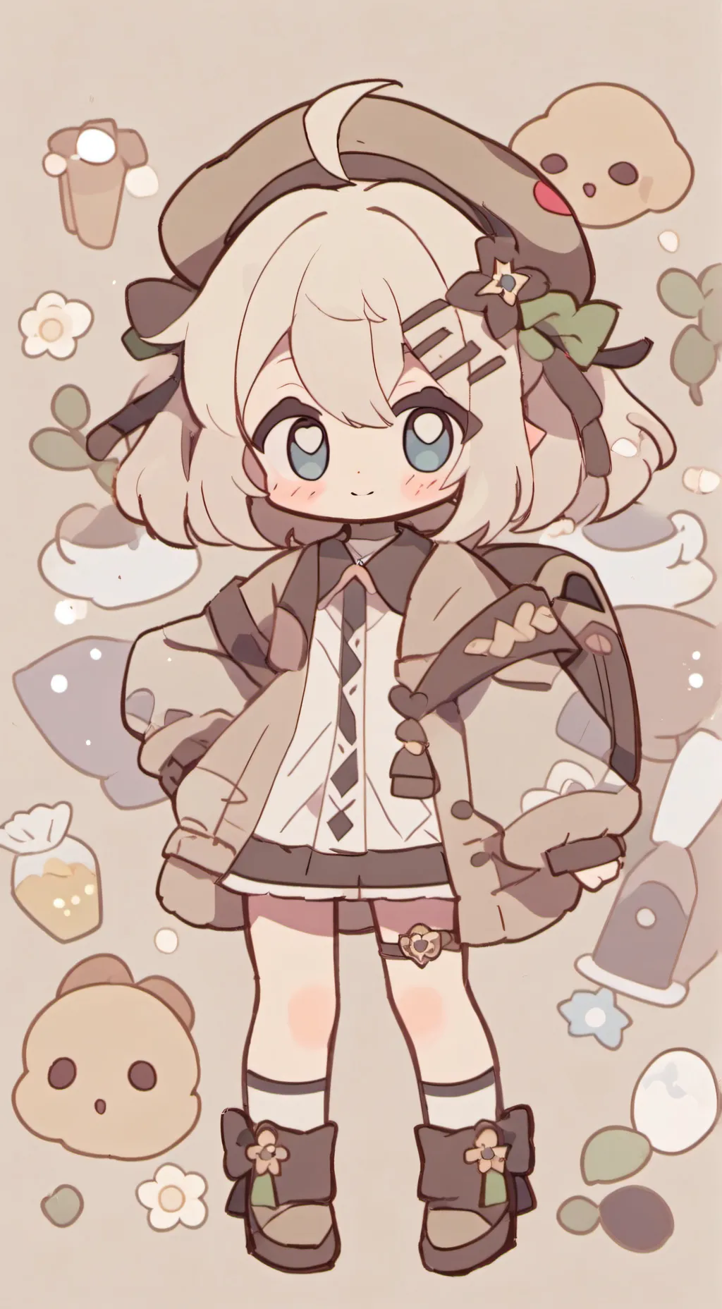 ai character: shellvision background