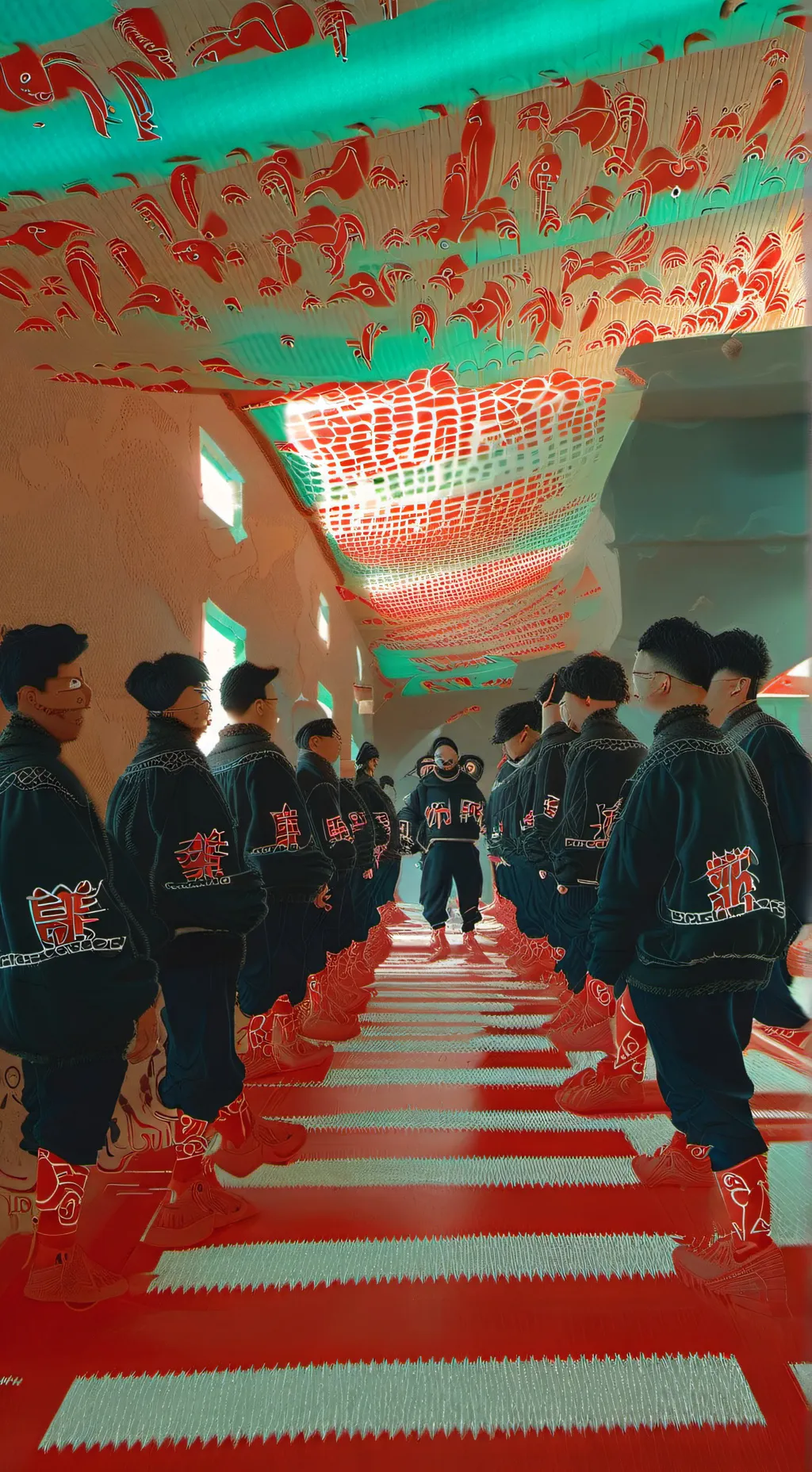 ai character: 124x230 background