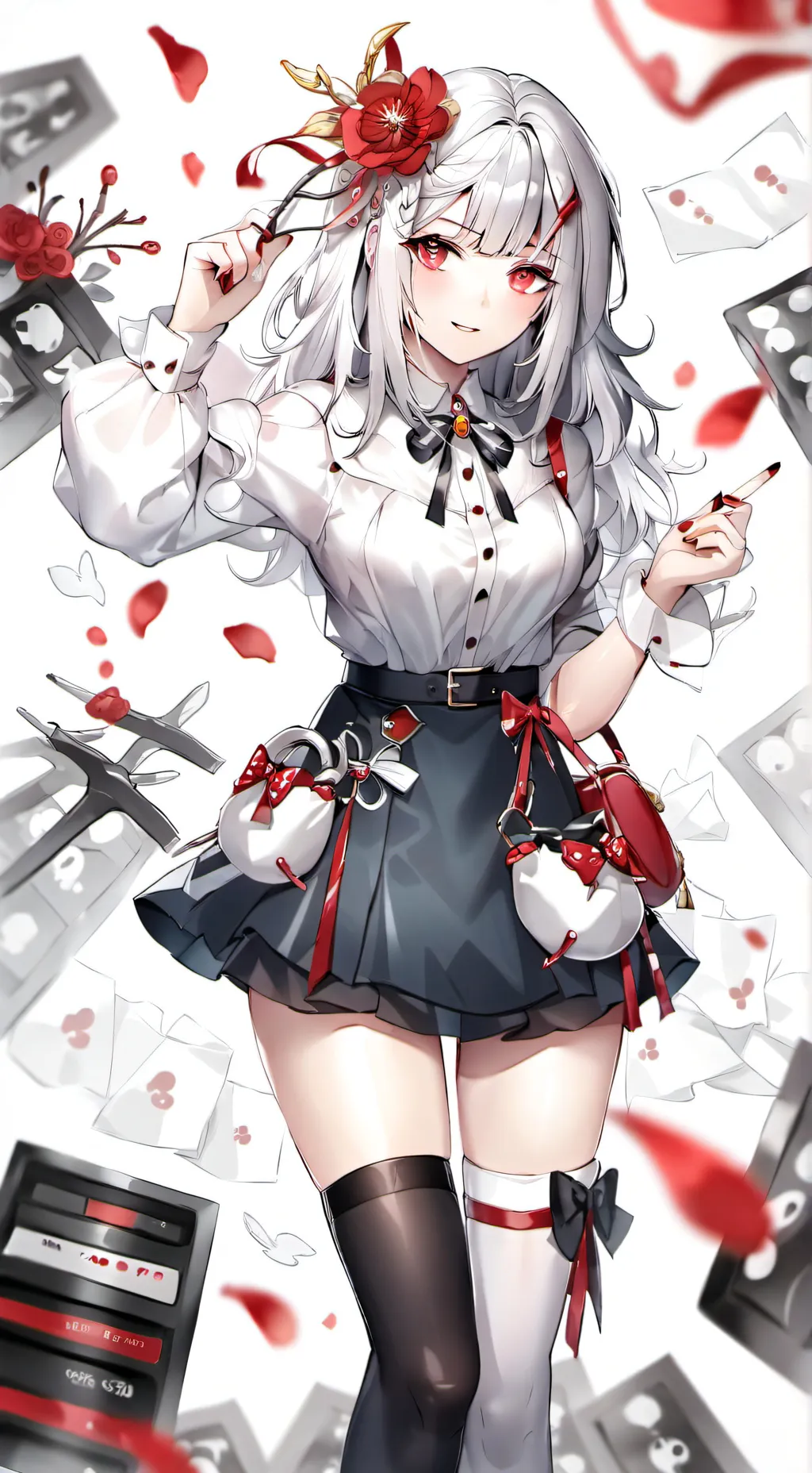 ai character: Amy  background