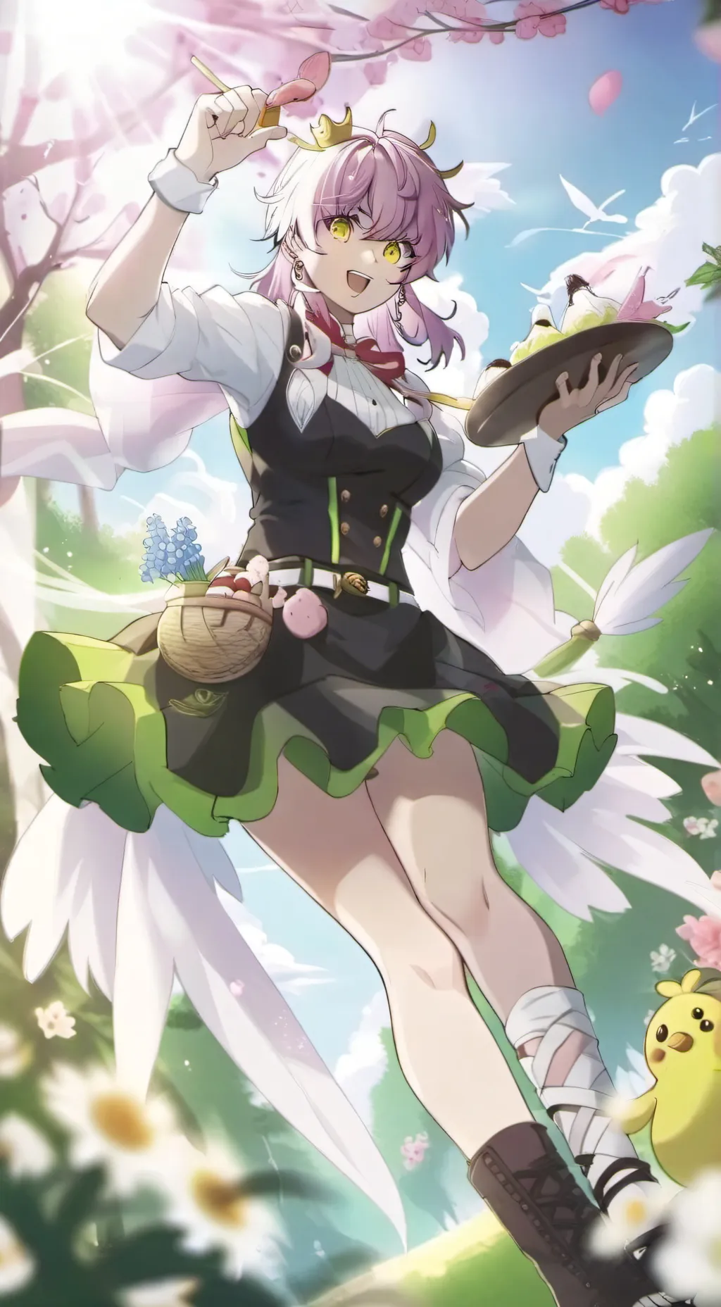 ai character: himnoseta background