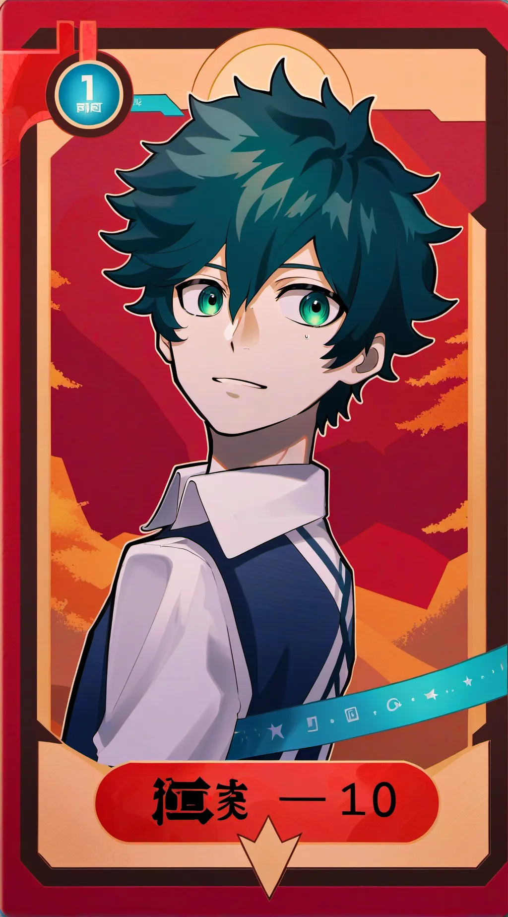 ai character: mha background