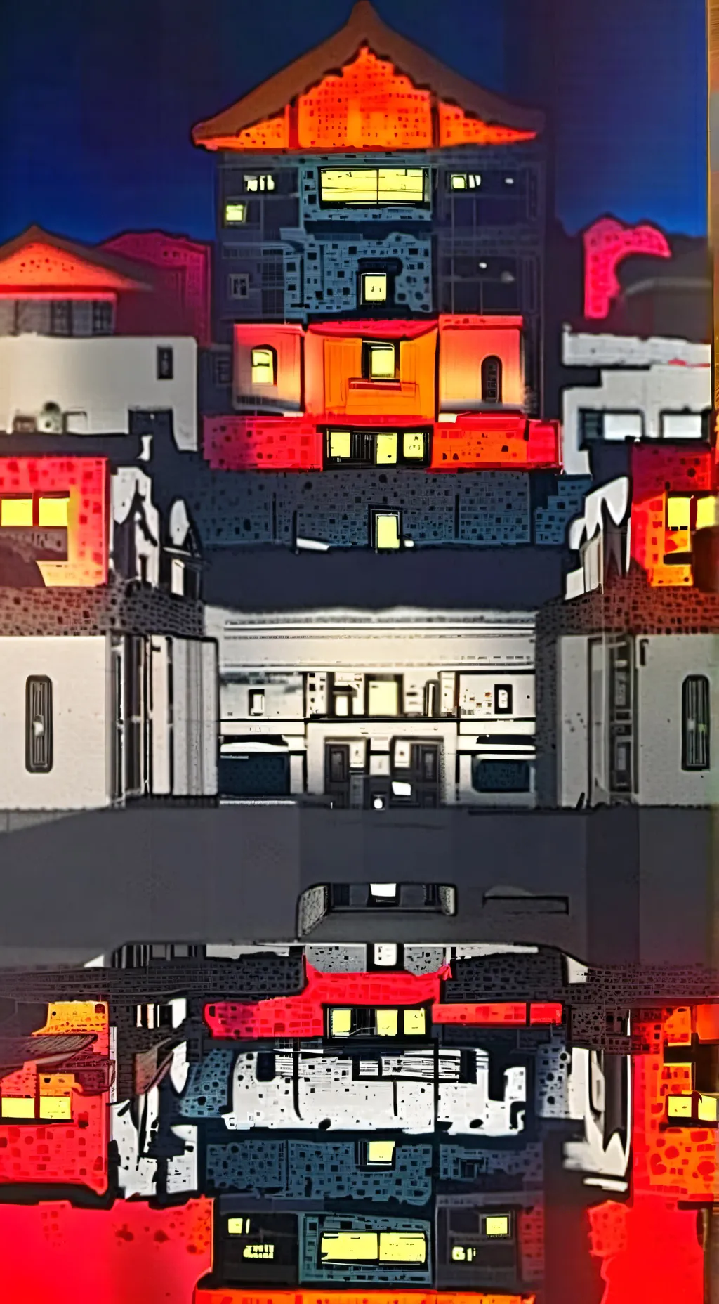 ai character: MHA×Alan beker background