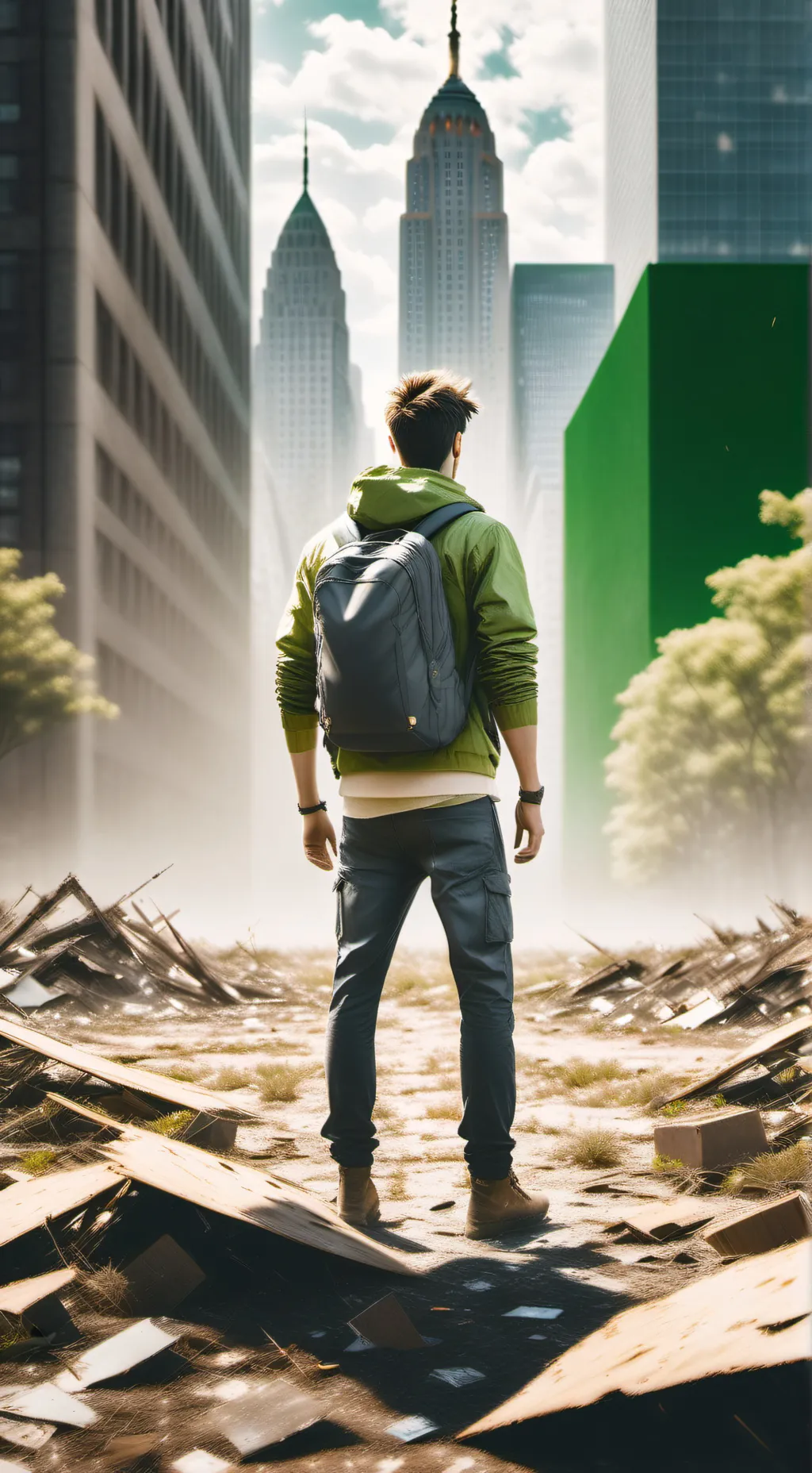 ai character: Resilience Rising background