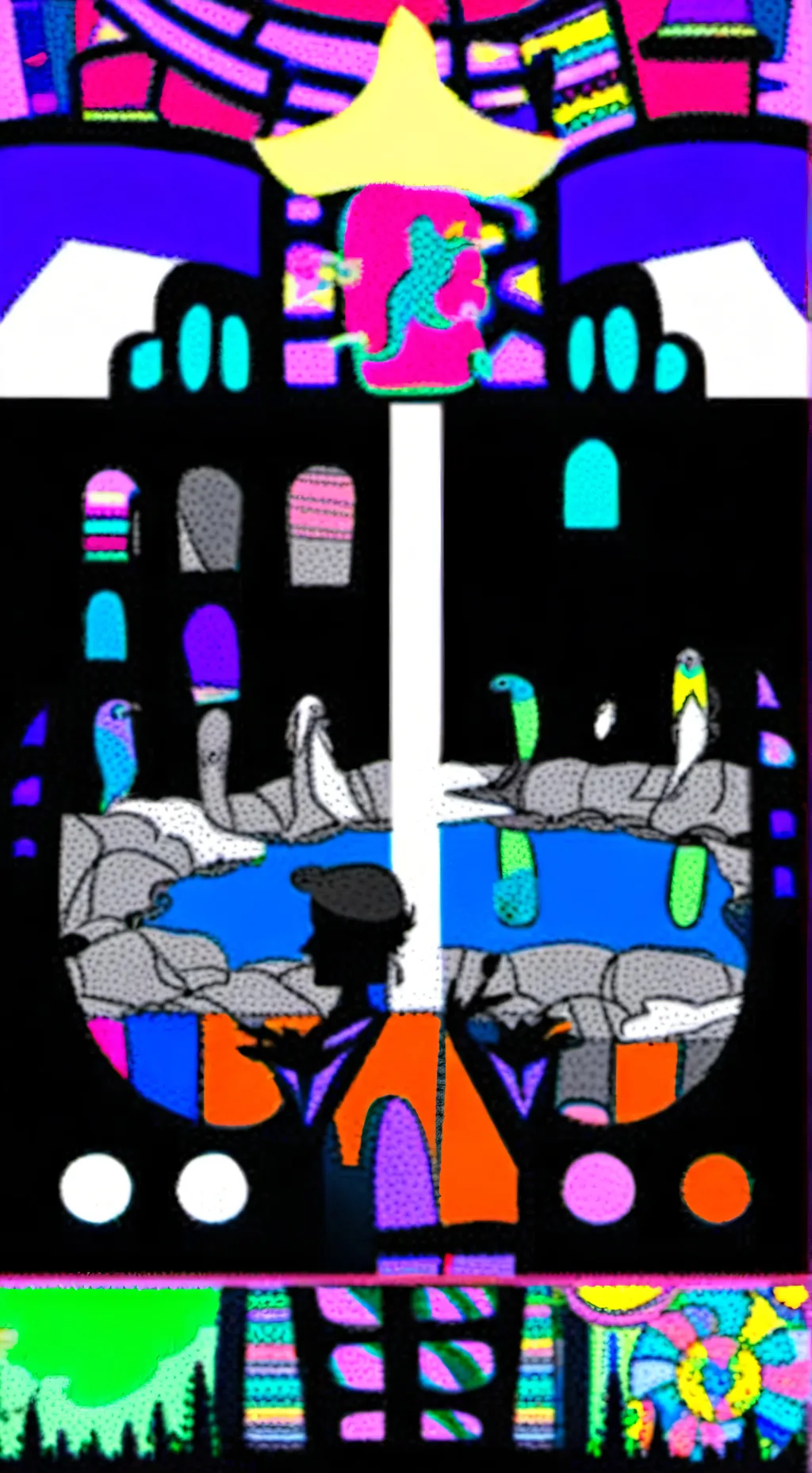 ai character: undertale deltarun background