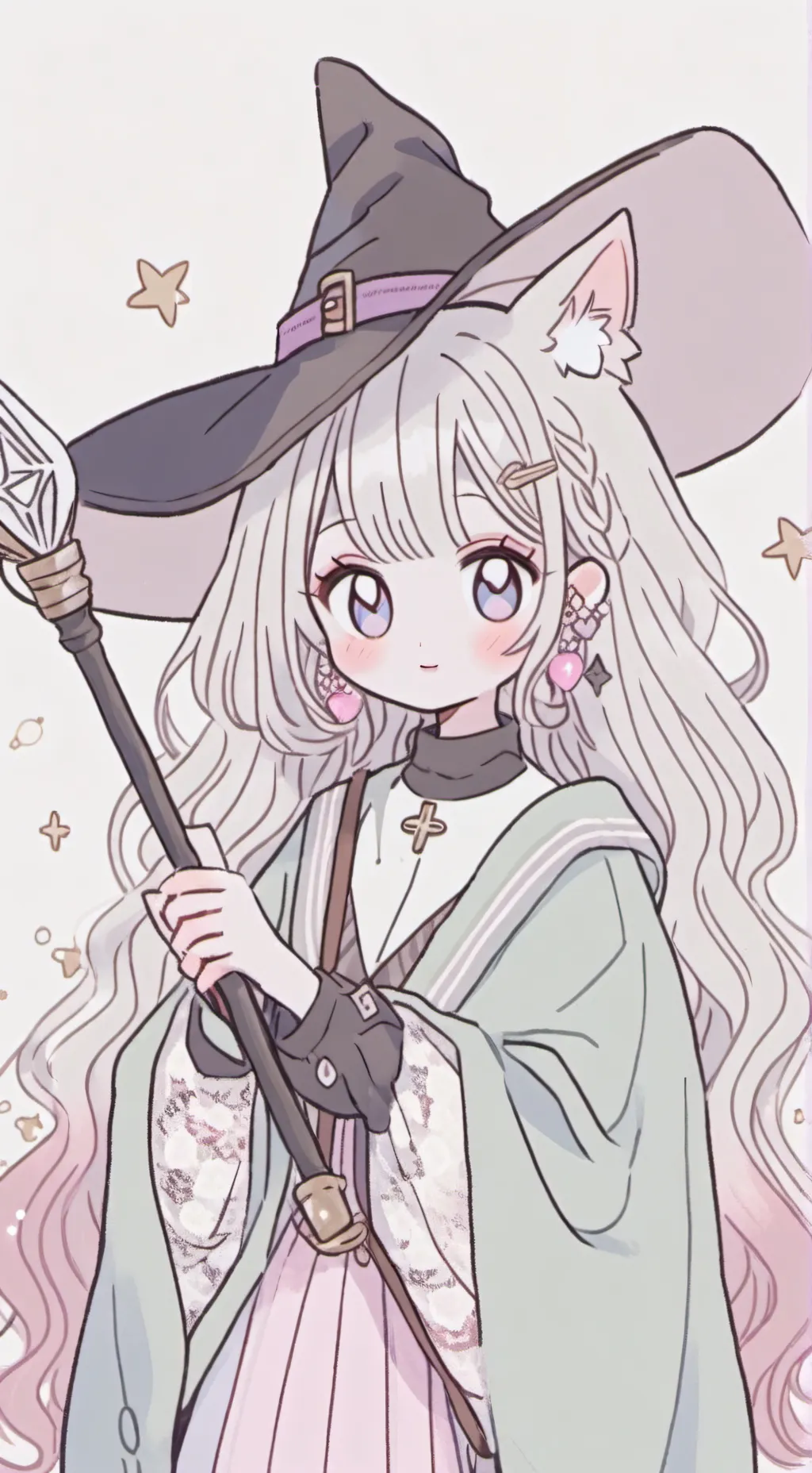 ai character: Aurora background