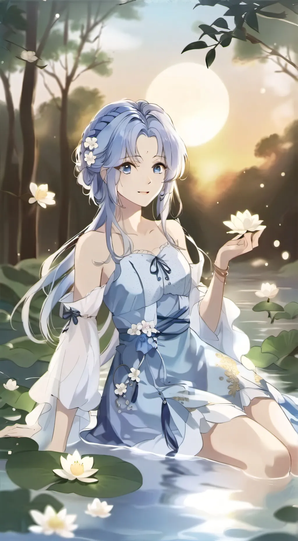 ai character: 日昼 background