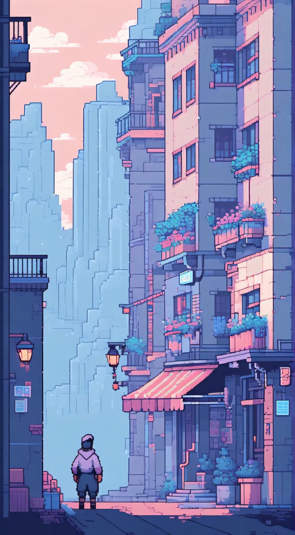 ai character: -||MoonFlower||- background