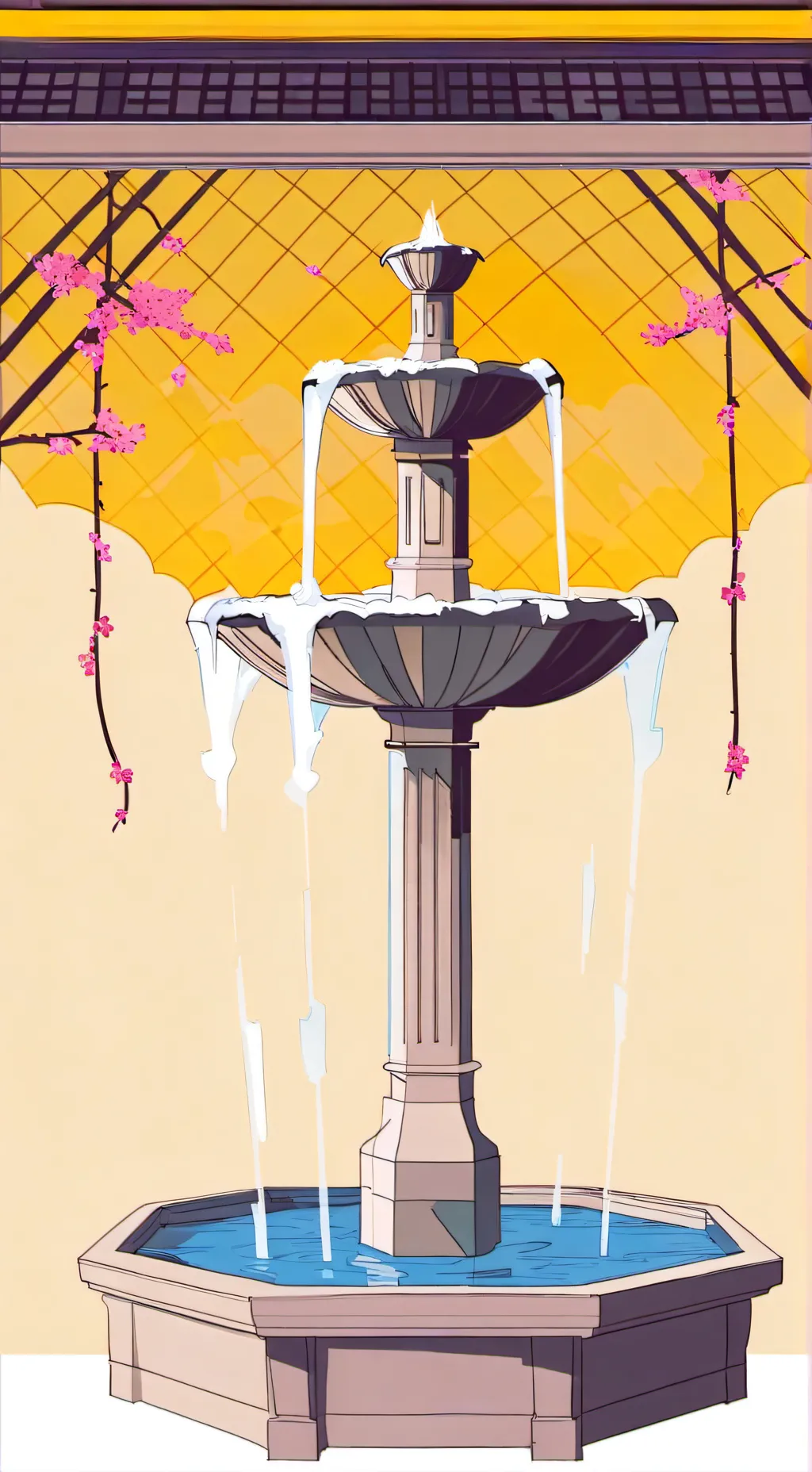 ai character: One piece water 7 background