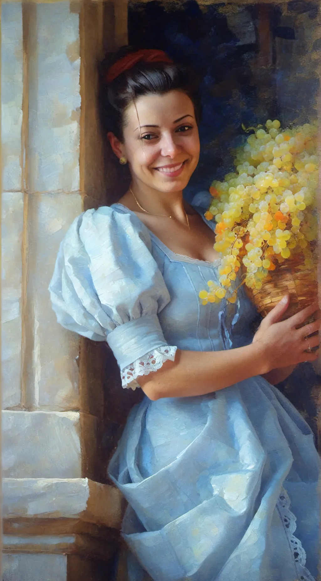 ai character: Alessia background