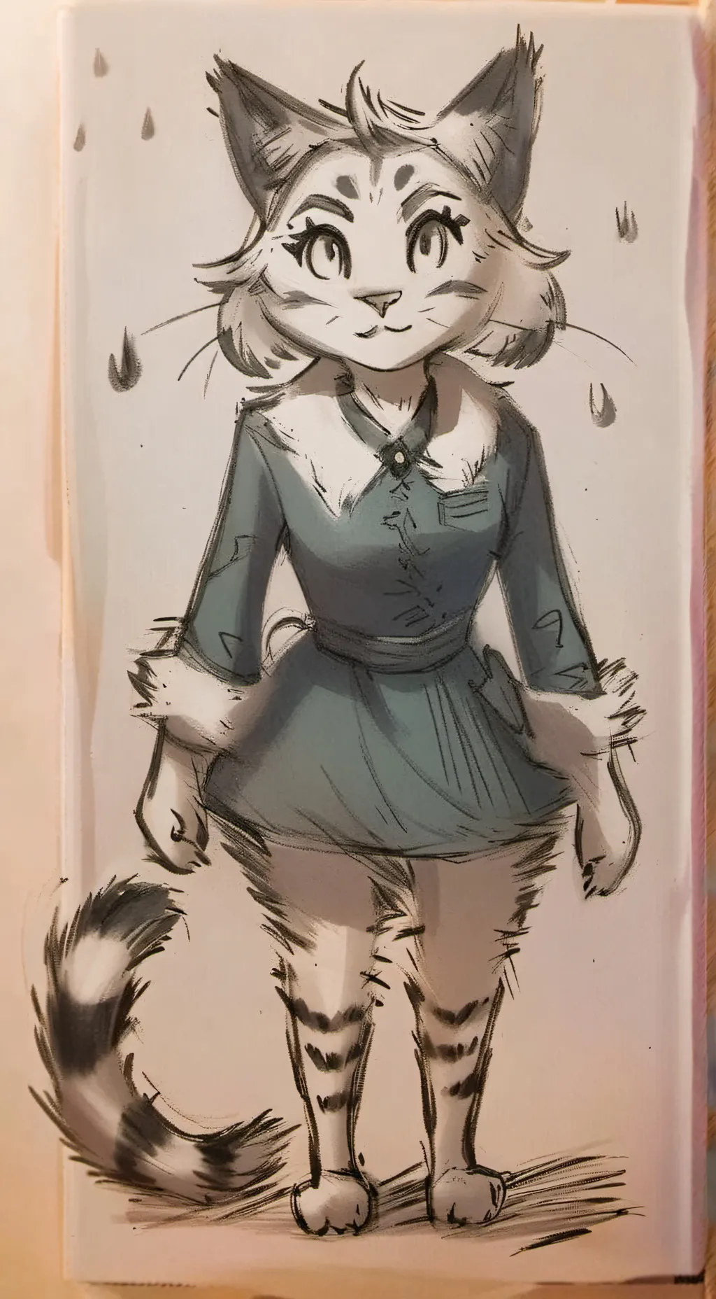 ai character: Luna background