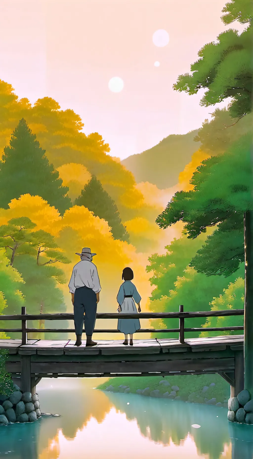 ai character: password background