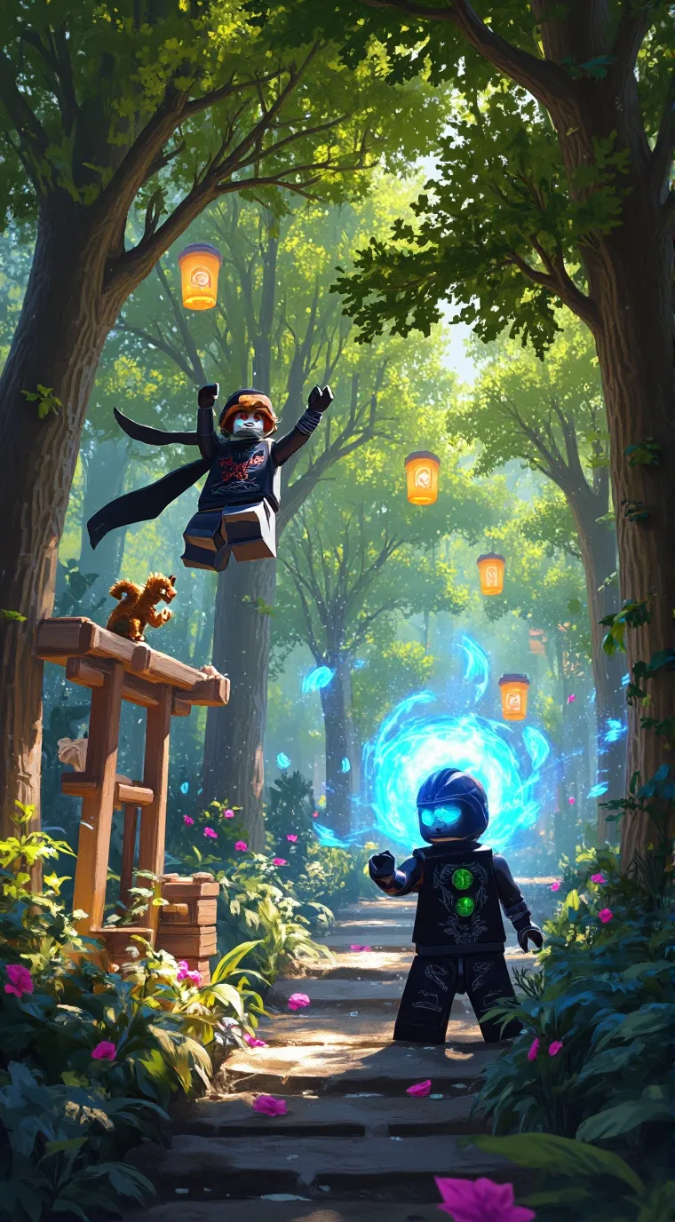 ai character: Ninjago AprilFools background