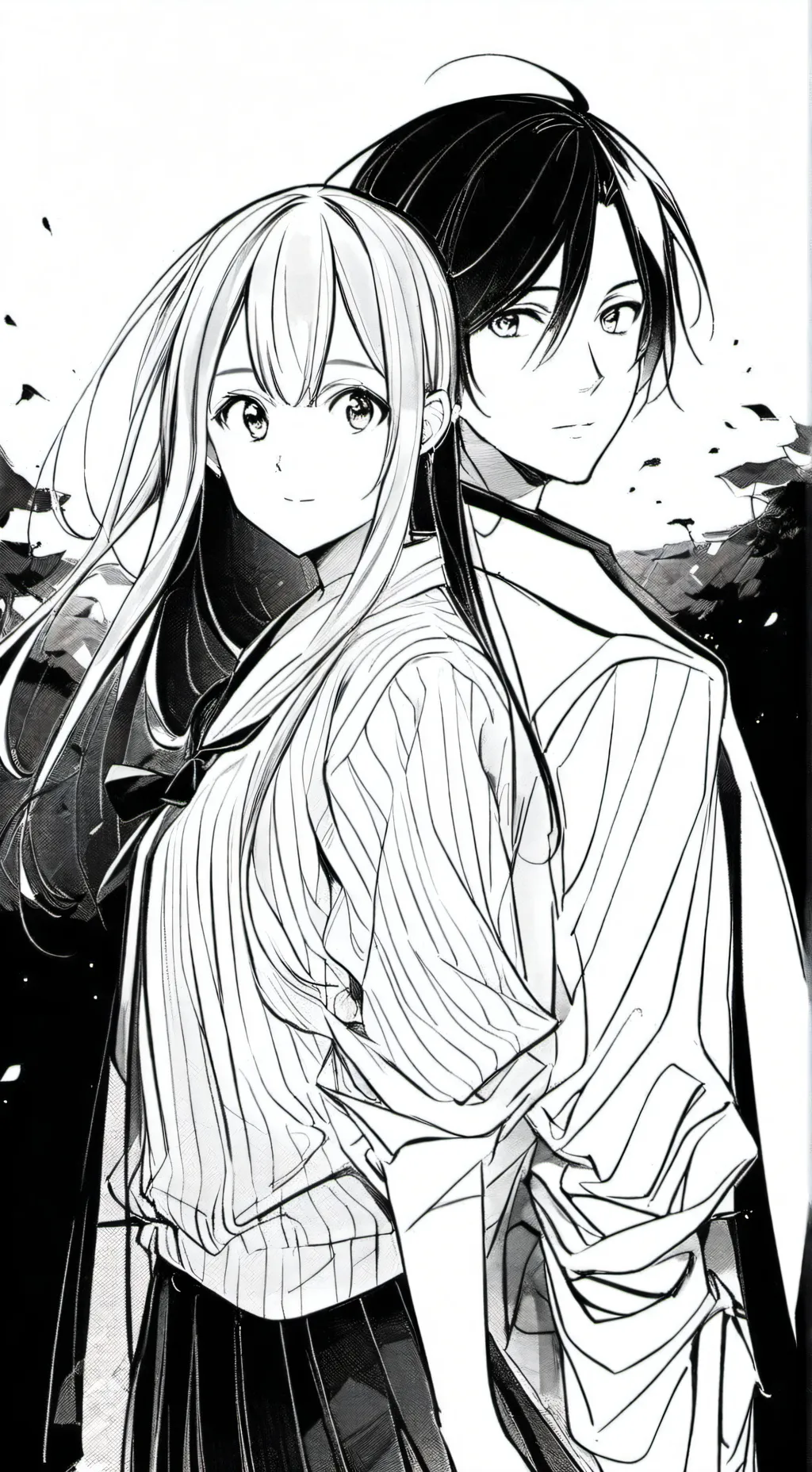 ai character: Rose and ben background